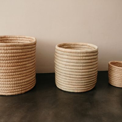 Everyday Malawian basket without handles - Shopfox
