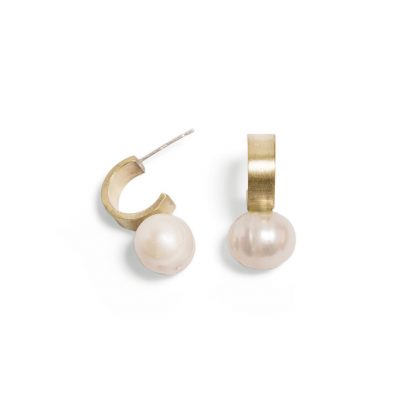 iloni Jewellery - Classic Pearl Earrings -white - shopfox
