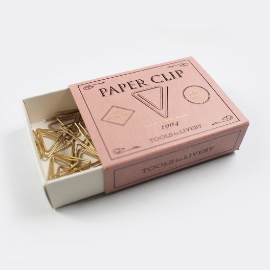 Cheeky Mantwa Brass Paper Clips - Shopfox