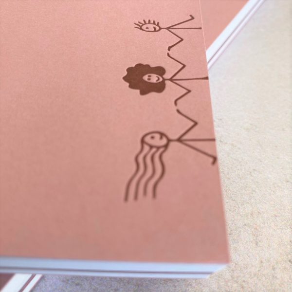 Cheeky Mantwa - Layflat Notebook - Pink Cover - Shopfox