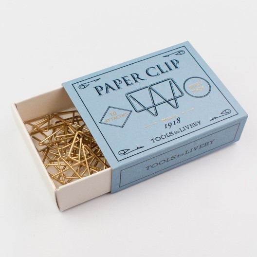 Brass Paper Clips