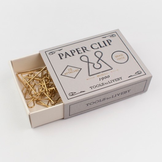 Cheeky Mantwa - Brass Paper Clips - Shopfox