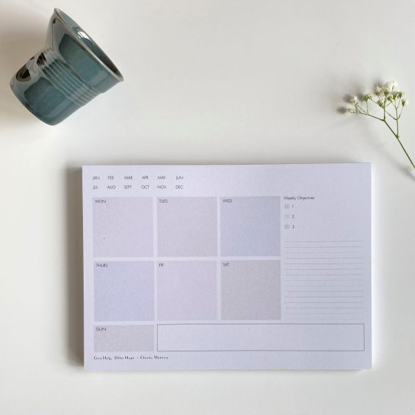 Cheeky Mantwa Desk Planner Weekly Planner - Shopfox