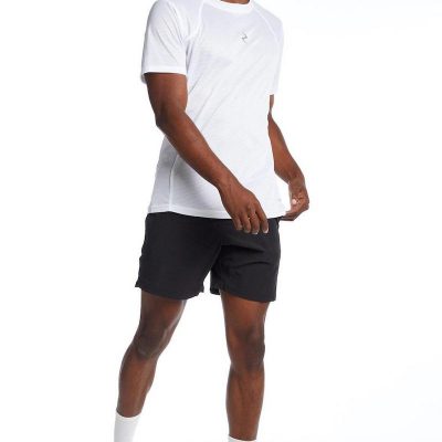 Solus Sport - AERATE RUSH Fitted Running T-Shirt (White) - Shopfox