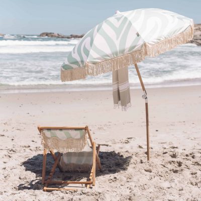 Suntorini Beach Essentials -Zebrascape Umbrella - Shopfox