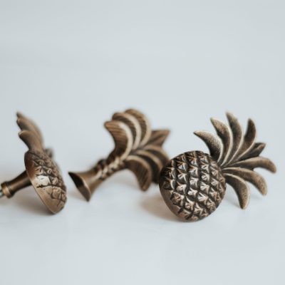 Love Your Home - Pineapple Door handle - Brass - Shopfox