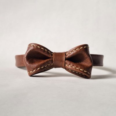 Wanderer Handcrafted Leather - Leather Bow Tie - Shopfox